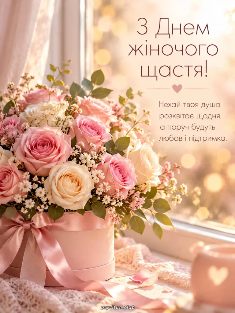 Зі святом жіночих мрій та сподівань
