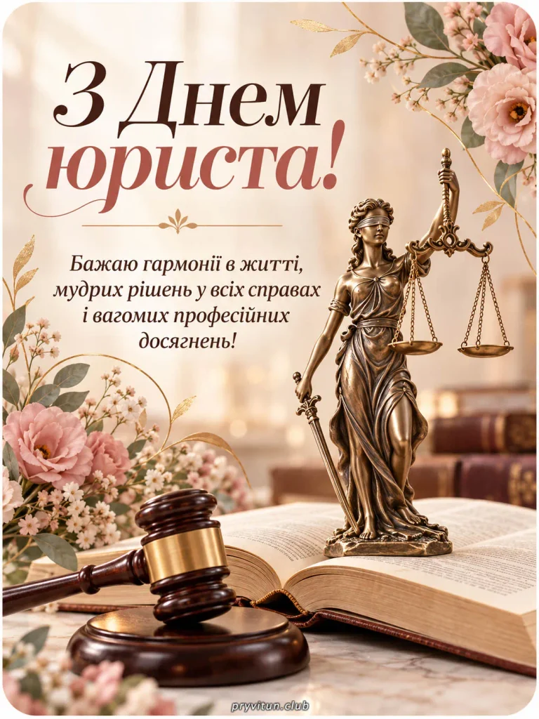 Зі святом знавців права та закону