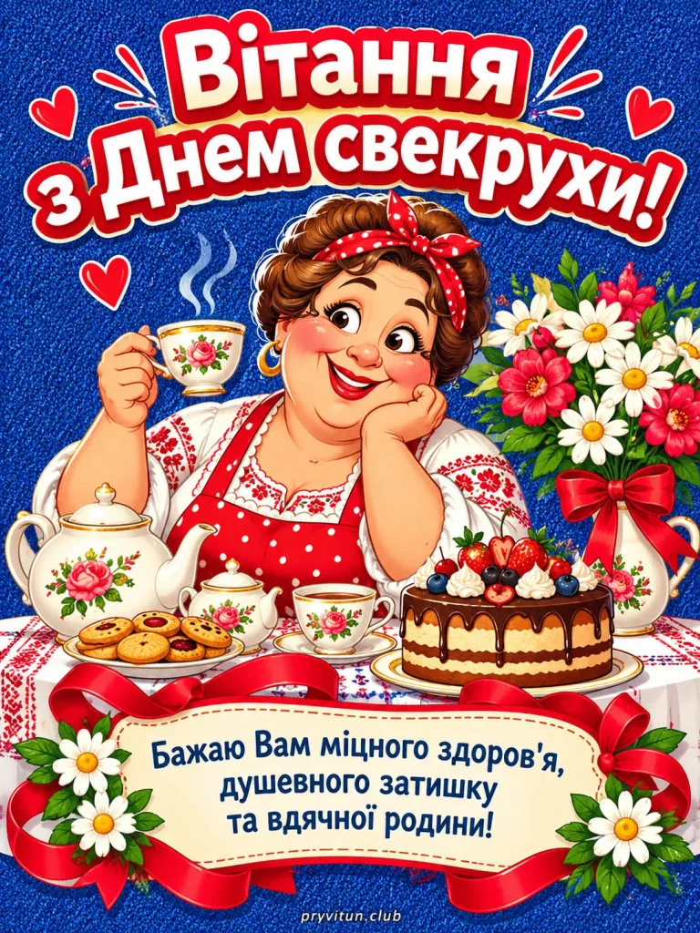 Зворушливе привітання для тещі та свекрухи